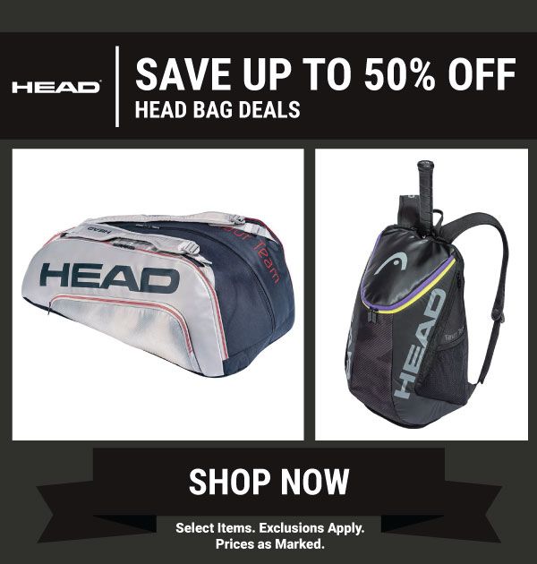 Up to 50% off Head Bag Deals
