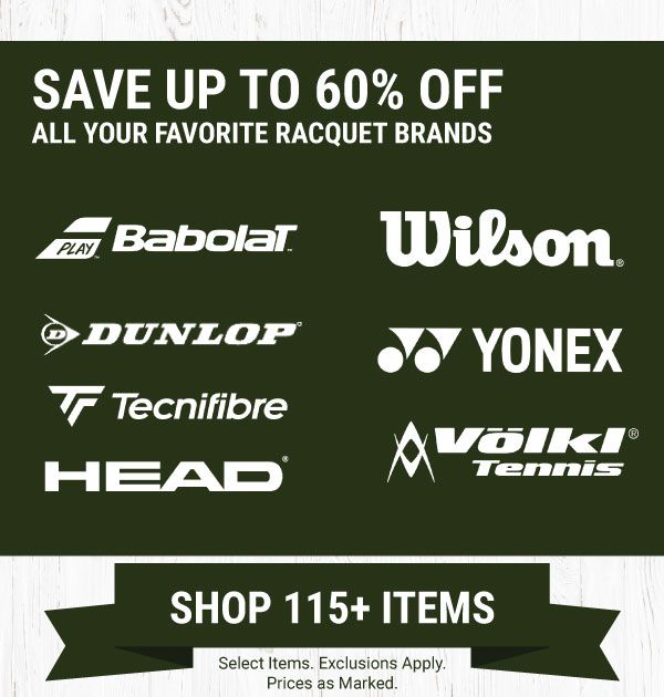Sale Tennis Racquets