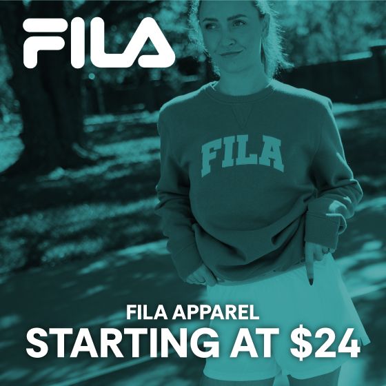 Fila Apparel Starting at $24