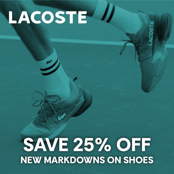 Lacoste Sale Save 25% Off