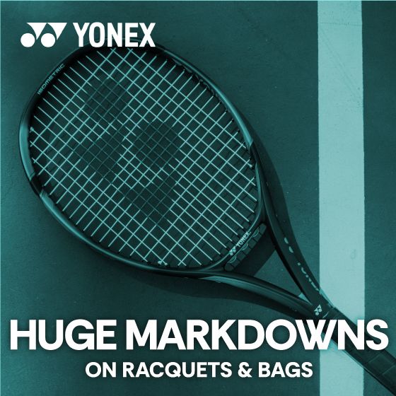 Yonex Huge Markdowns on Racquets & Bags