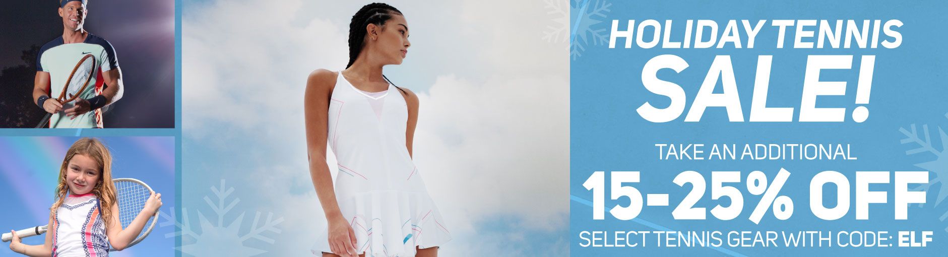 Tennis-Point Holiday Tennis Sale - Extra 25% off sale apparel