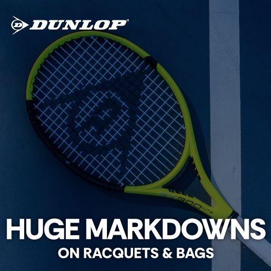 Dunlop Huge Markdowns on Racquets & Bags