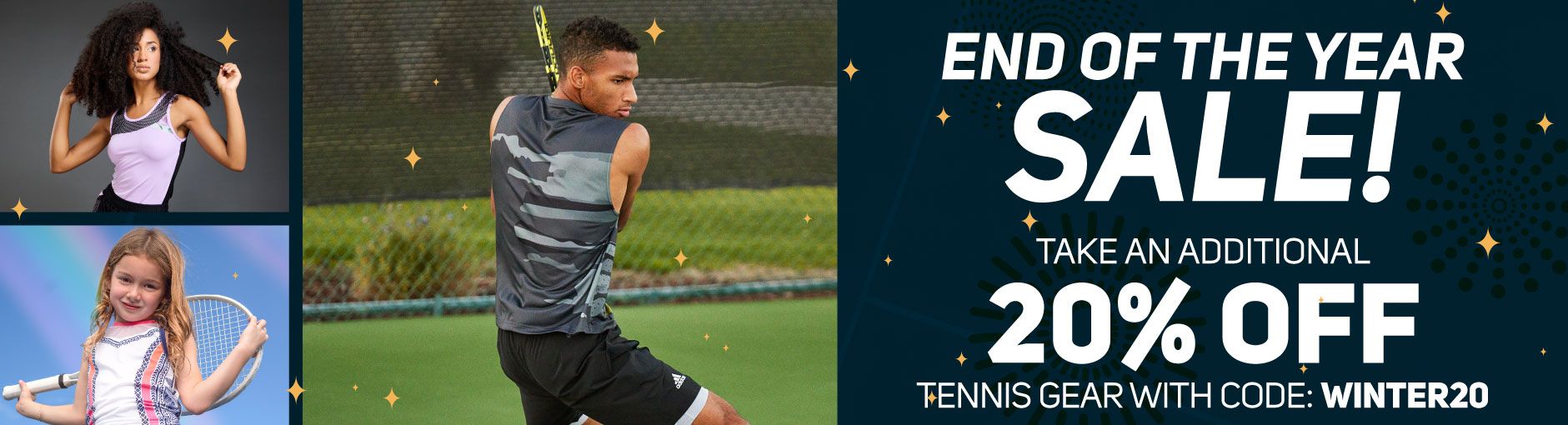 Tennis-Point End Of Year Sale - Extra 20% off sale apparel, shoes, racquets and more