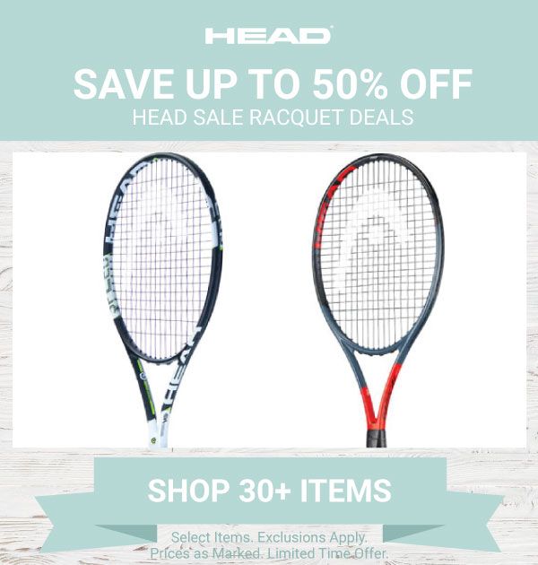 Head Sale Tennis Racquets