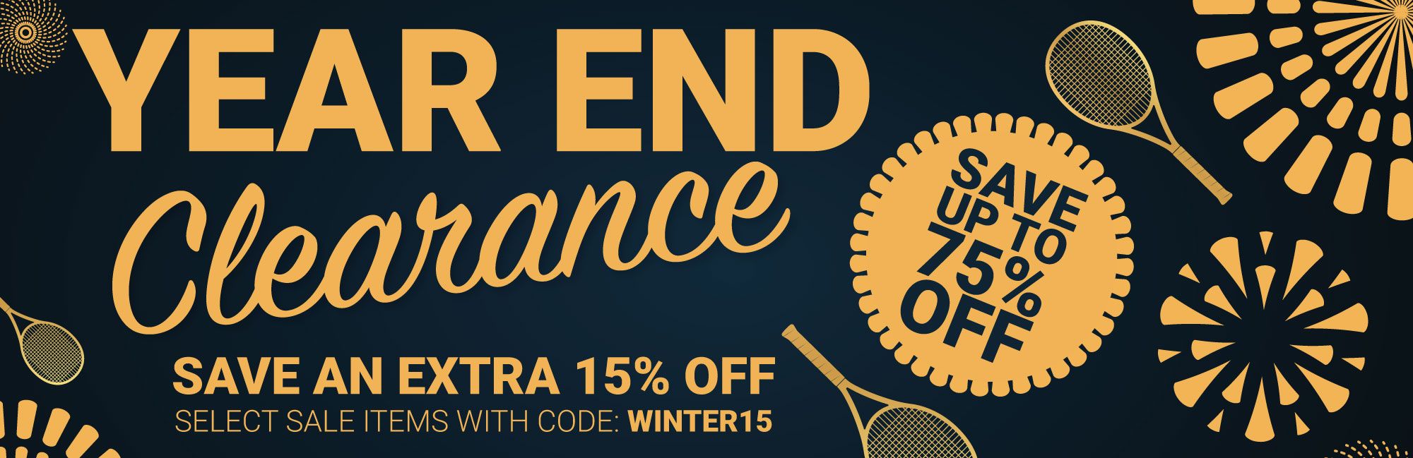 End Of Year Sale Extra 15% Off