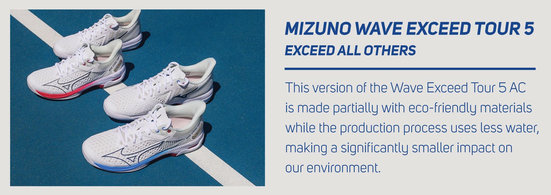 Mizuno Undyed Tennis Shoes