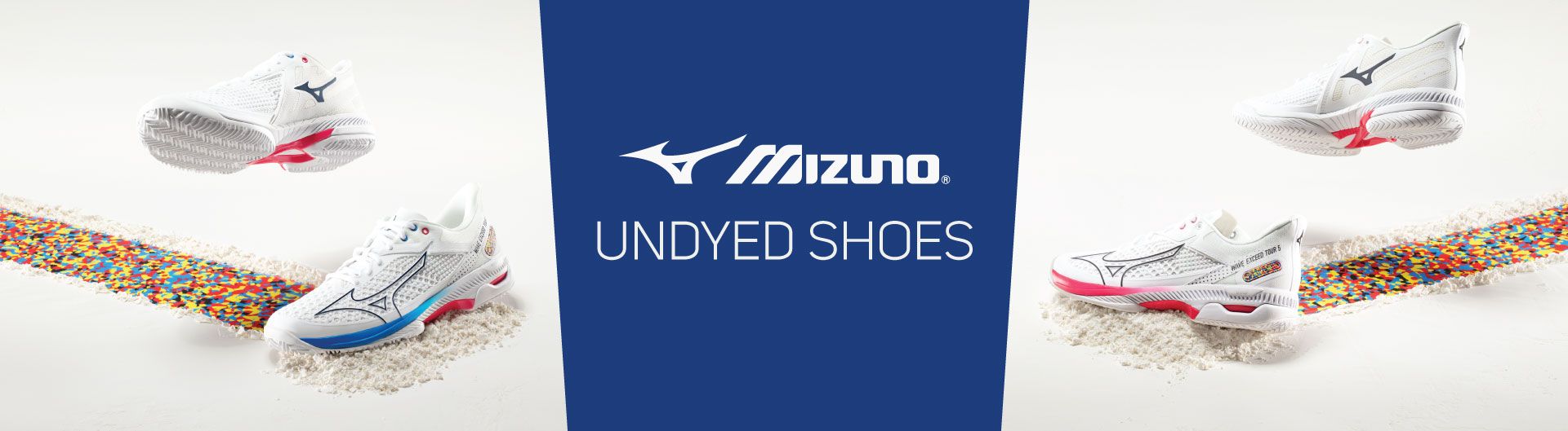 Mizuno Undyed Tennis Shoes