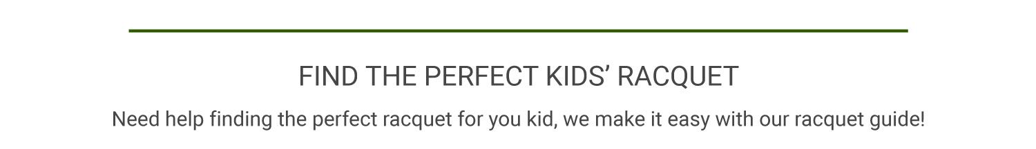 Kids Tennis Racuqets