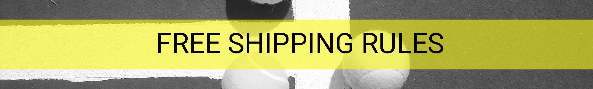 Free Shipping Rules
