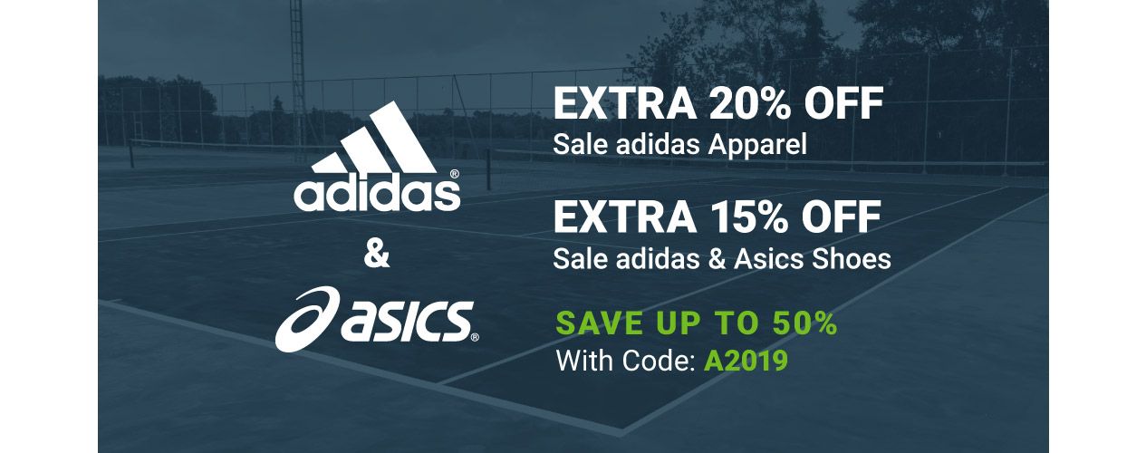 Clearance adidas And Asics Apparel and Shoes