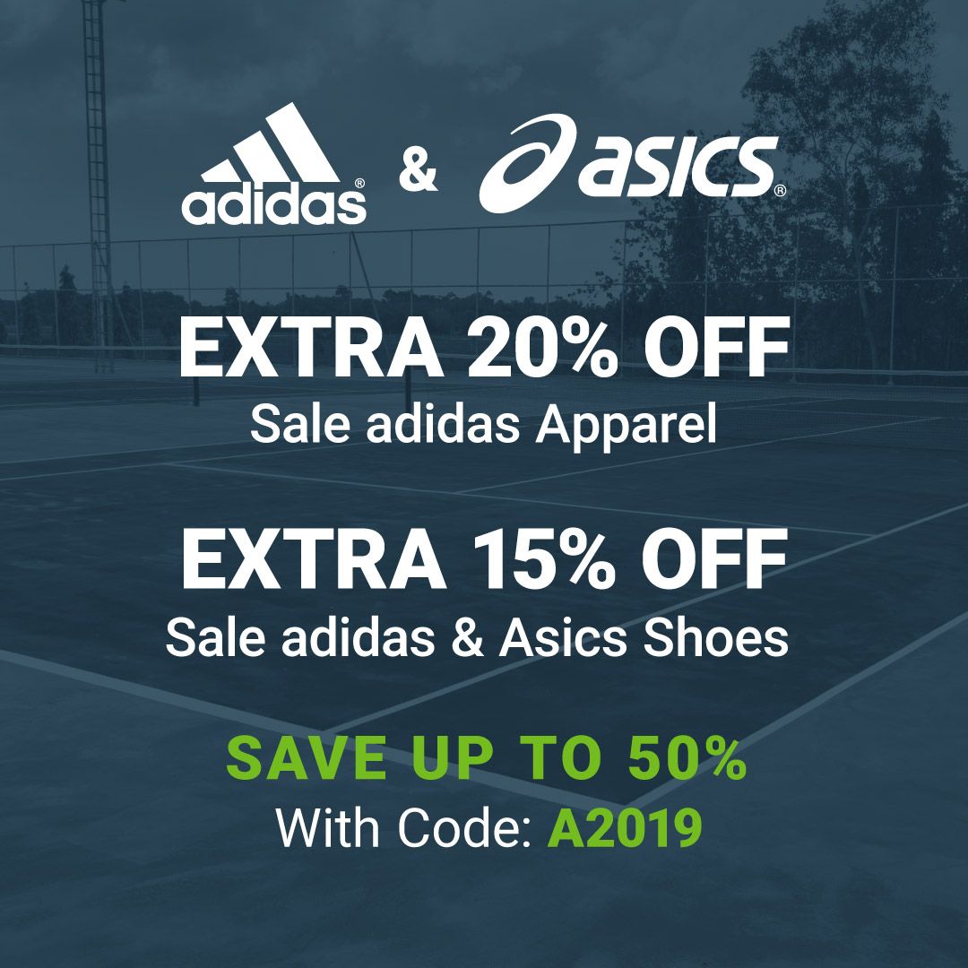 Clearance adidas And Asics Apparel and Shoes