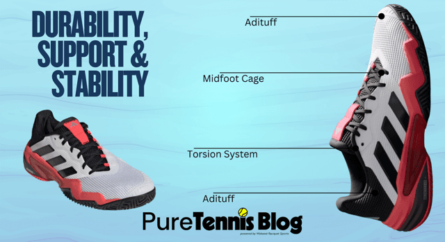 Adidas Barricade Tennis Shoes