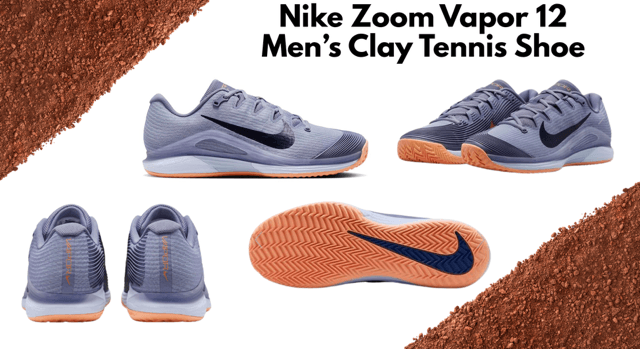 Nike Zoom Vapor 12 Men’s Clay Tennis Shoe
