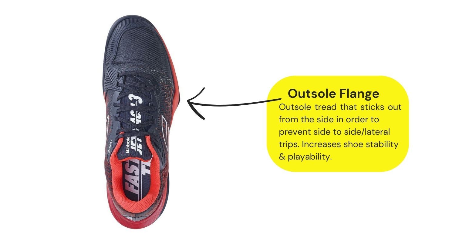 Outsole Flange