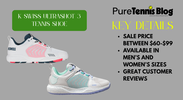 K-Swiss Tennis and Court Shoes Under $100