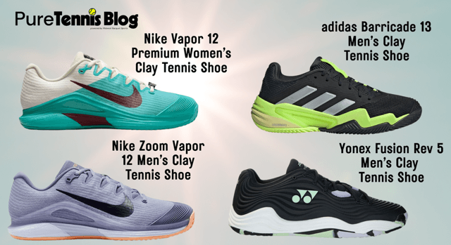 Clay Court Tennis Shoes