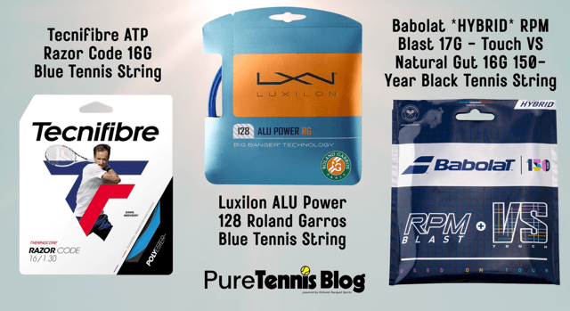 Tennis Strings and String Patterns