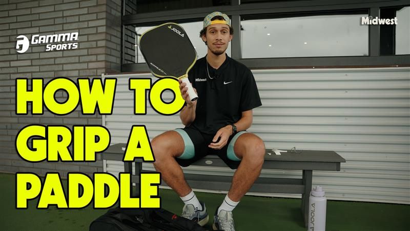How to Re-Grip a Pickleball Paddle Video
