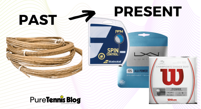 the evolution of tennis strings