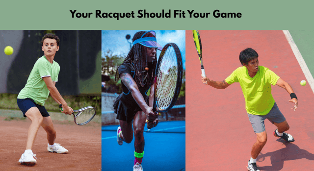 Best tennis racquets by skill level