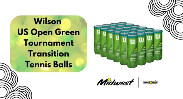 Wilson US Open Green Tournament Transition Balls