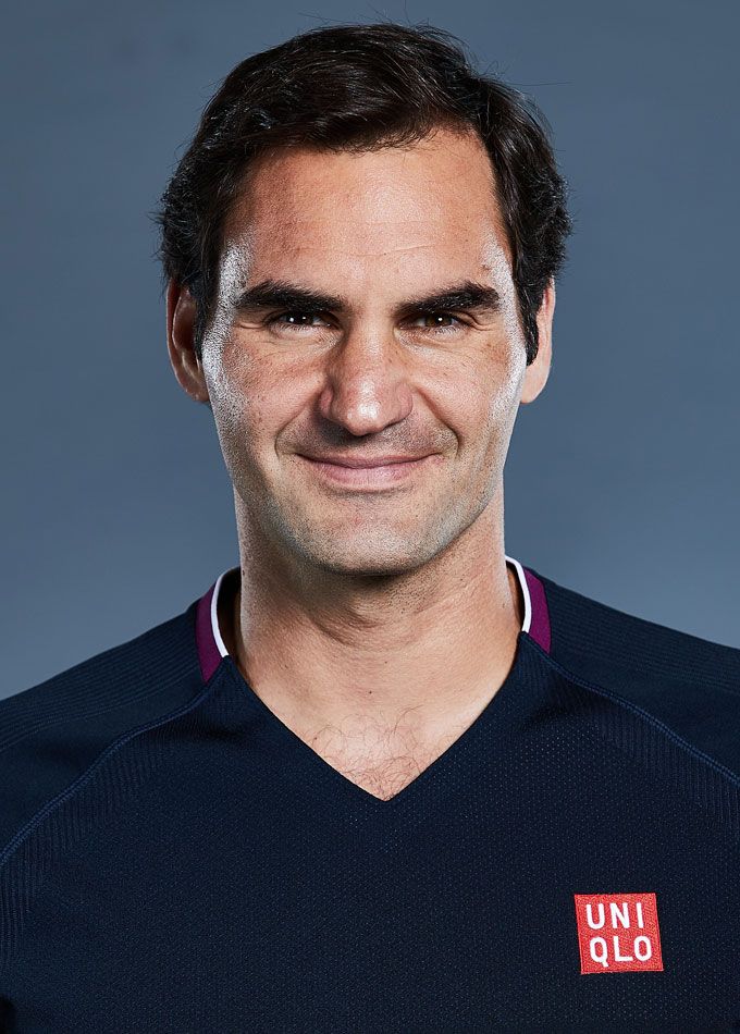 Roger Federer head