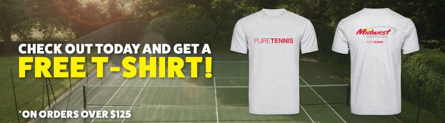Free Midwest Sports tee with purchase of $125 or more