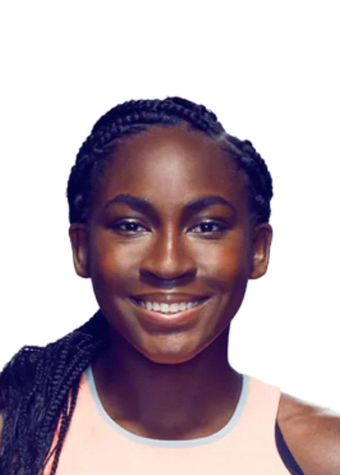 Coco Gauff head