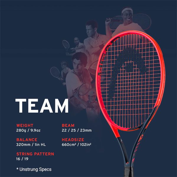 Head Radical TEAM Tennis Racquet