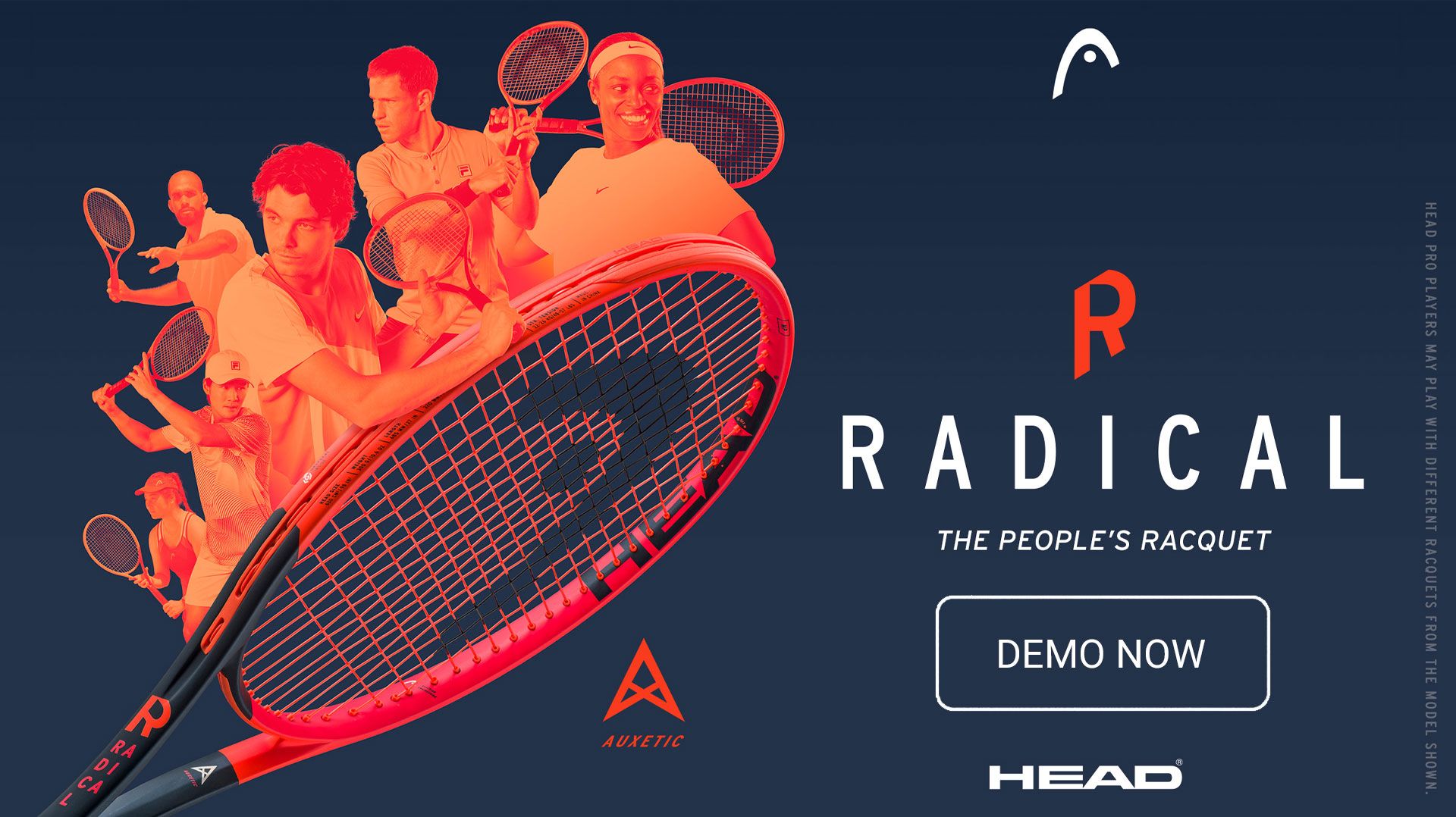 Head Radical Tennis Racquets and Bags