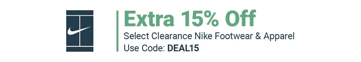 Clearance Nike Tennis Gear