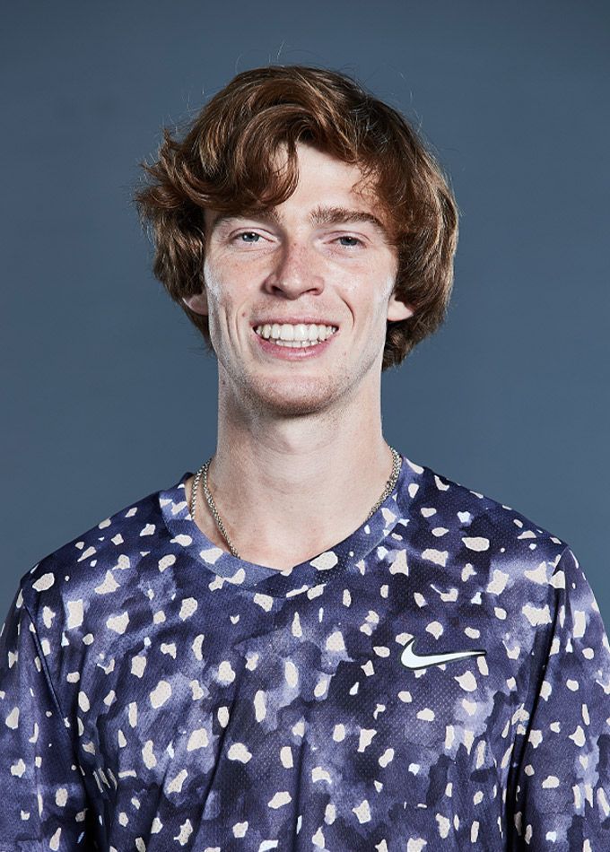 Andrey Rublev head