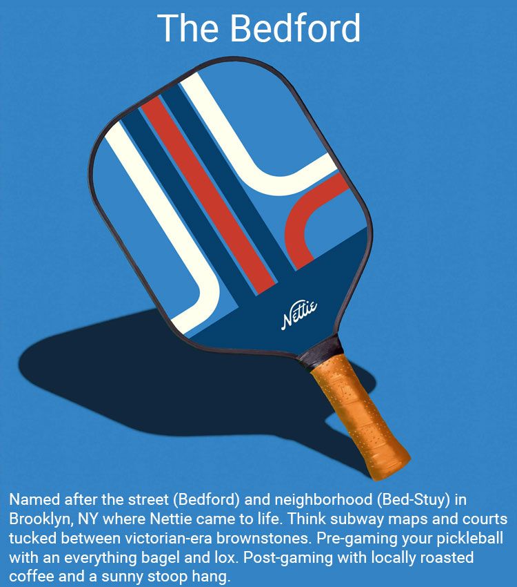 The Bedford Nettie Pickleball Paddle