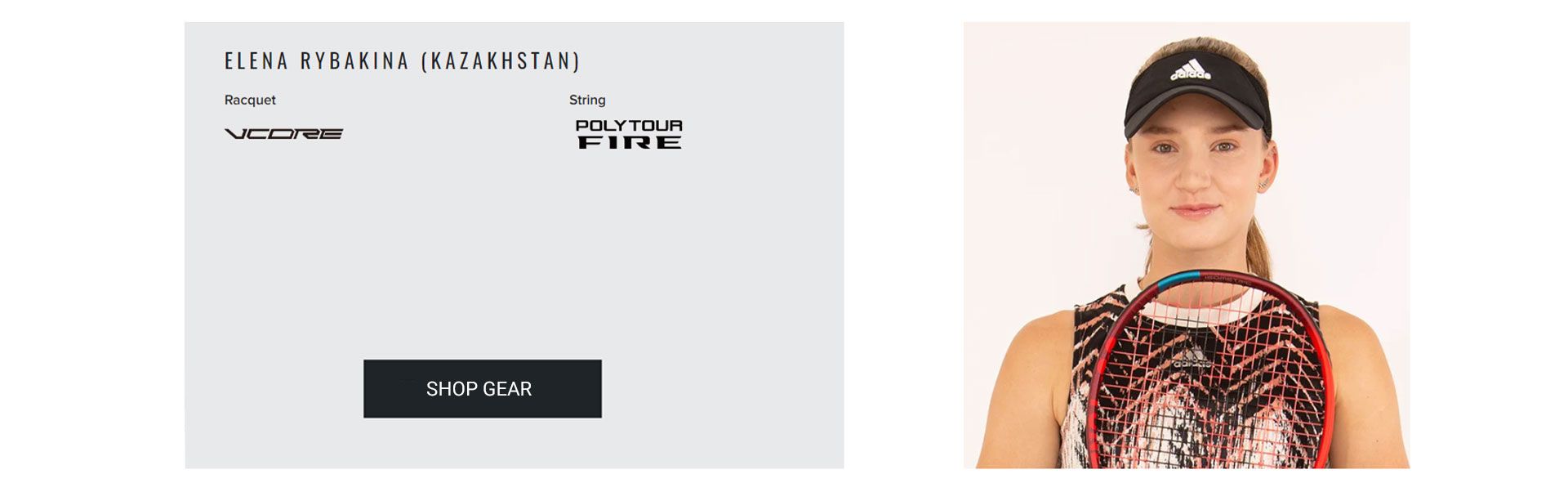 Elena Rybakina Tennis Gear