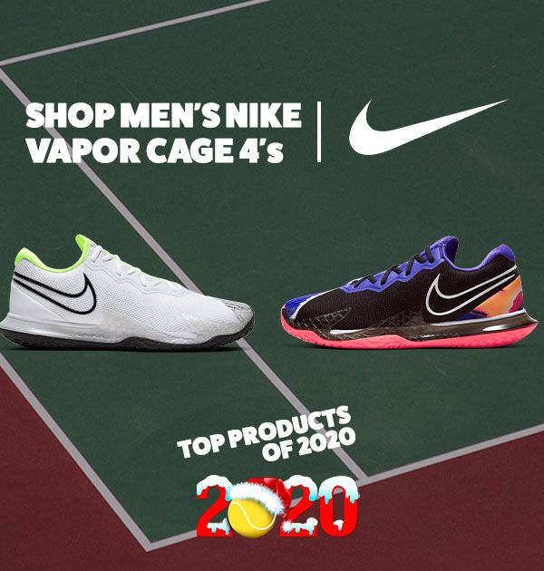 Nike Mens Vapor Cage 4 Tennis Shoes - Used on Tour by Rafa Nadal