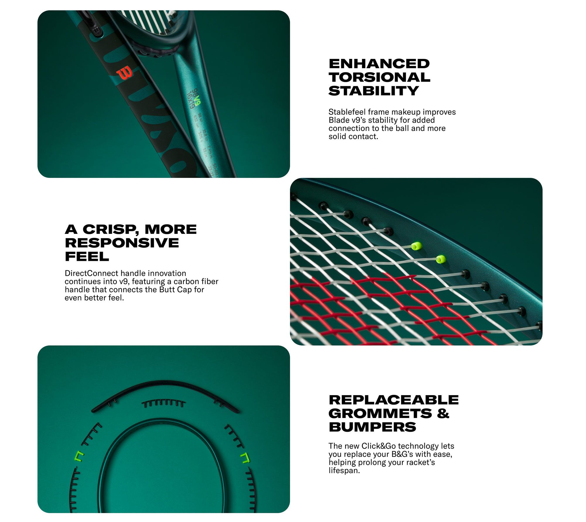 Wilson Blade v9 Tennis Racquets Technology