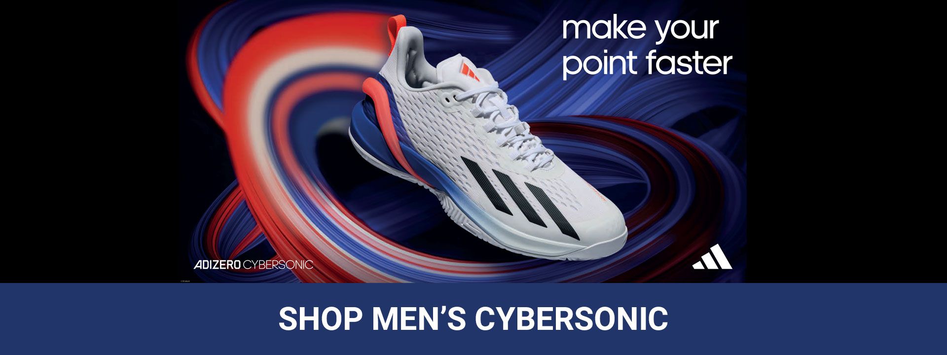Men's adidas Cybersonic Tennis Shoes