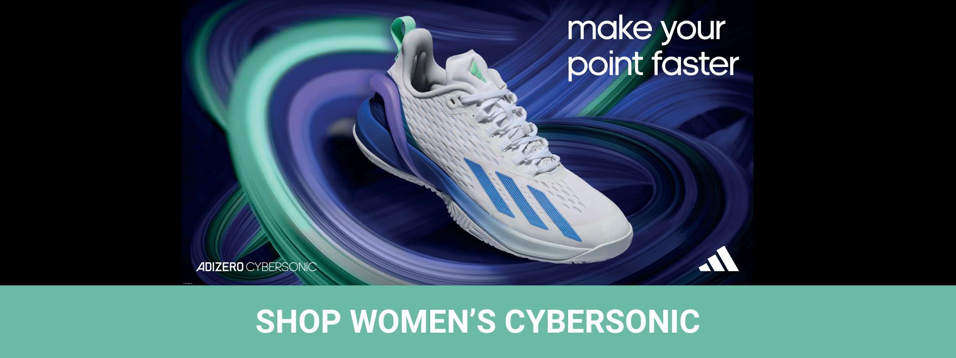 Women's adidas Cybersonic Tennis Shoes