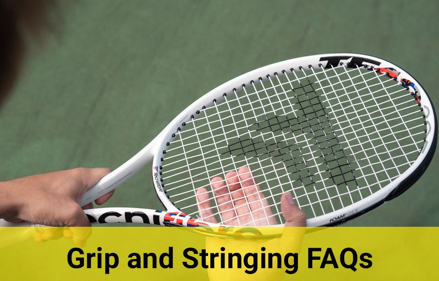 Midwest Racquet Sports Tennis Grip and Stringing Information