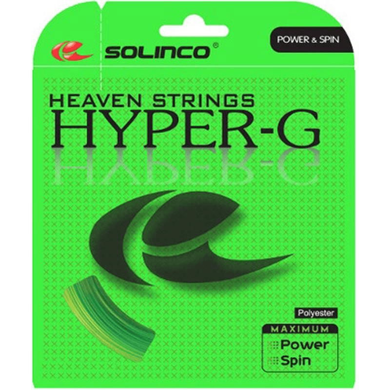 Solinco Hyper-G 16G Green Tennis String