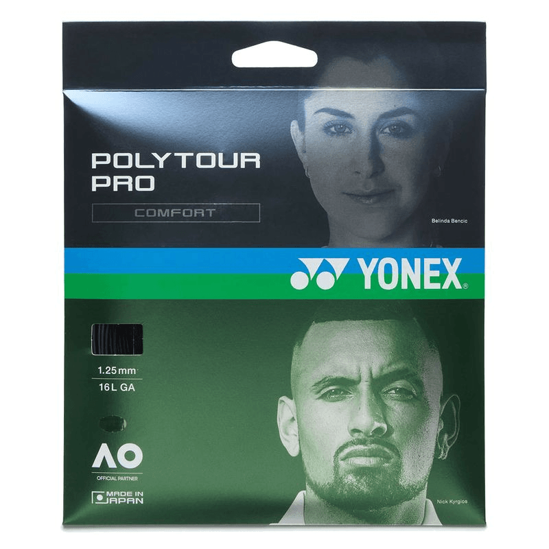 Yonex Poly Tour Pro 125 16L Graphite Tennis String