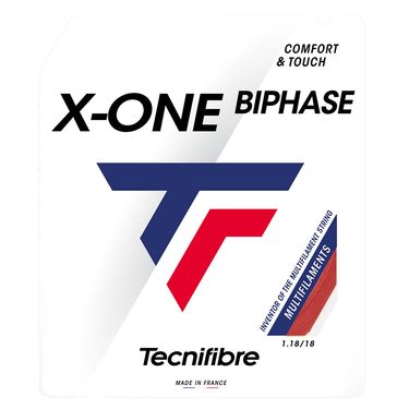 Tecnifibre X-One Biphase 18G Red Tennis String