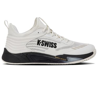 K-Swiss Hypercourt Pinnacle Mens Tennis Shoe Blanc de Blanc/Moonless Night/Gold 04432 109image