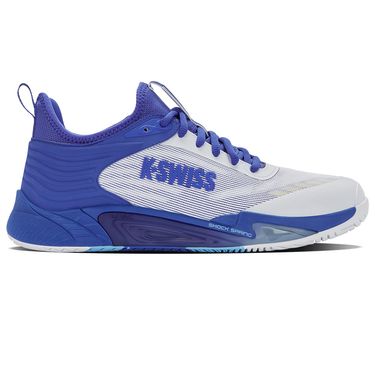 K Swiss Hypercourt Pinnacle Mens Tennis Shoe White/Dazzling Blue/Baltic Sea 04432 158image