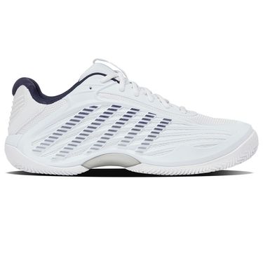 K Swiss Hypercourt Express 3 Clay Mens Tennis Shoe White/Peacoat/Silver 04604 161image