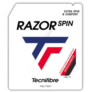 Tecnifibre Razor Spin 17g (1.25mm) Tennis String Carbon 04GRASPI25image