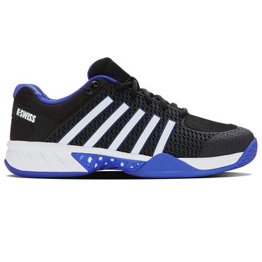 K Swiss Express Light Wide (2E) Mens Pickleball Shoe Black/White/Dazzling Blue 07291 072image