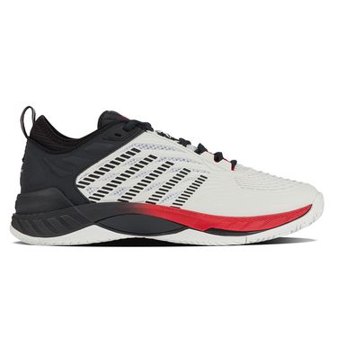 K-Swiss Hypercourt Supreme 2 Mens Tennis Shoe Bright White/Stretch Limo/High Risk Red 09071 104û
image