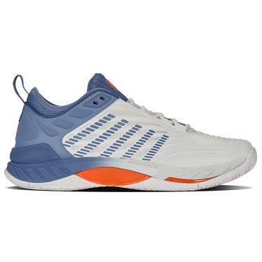 K-Swiss Hypercourt Supreme Mens Tennis Shoe Lucent White/Infinity/Scarlet Ibis 09071 139
image